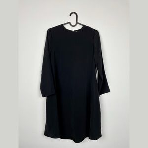 Oak + Fort XS Black Dress